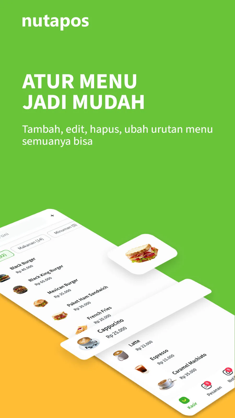 NutaPOS screenshot 1