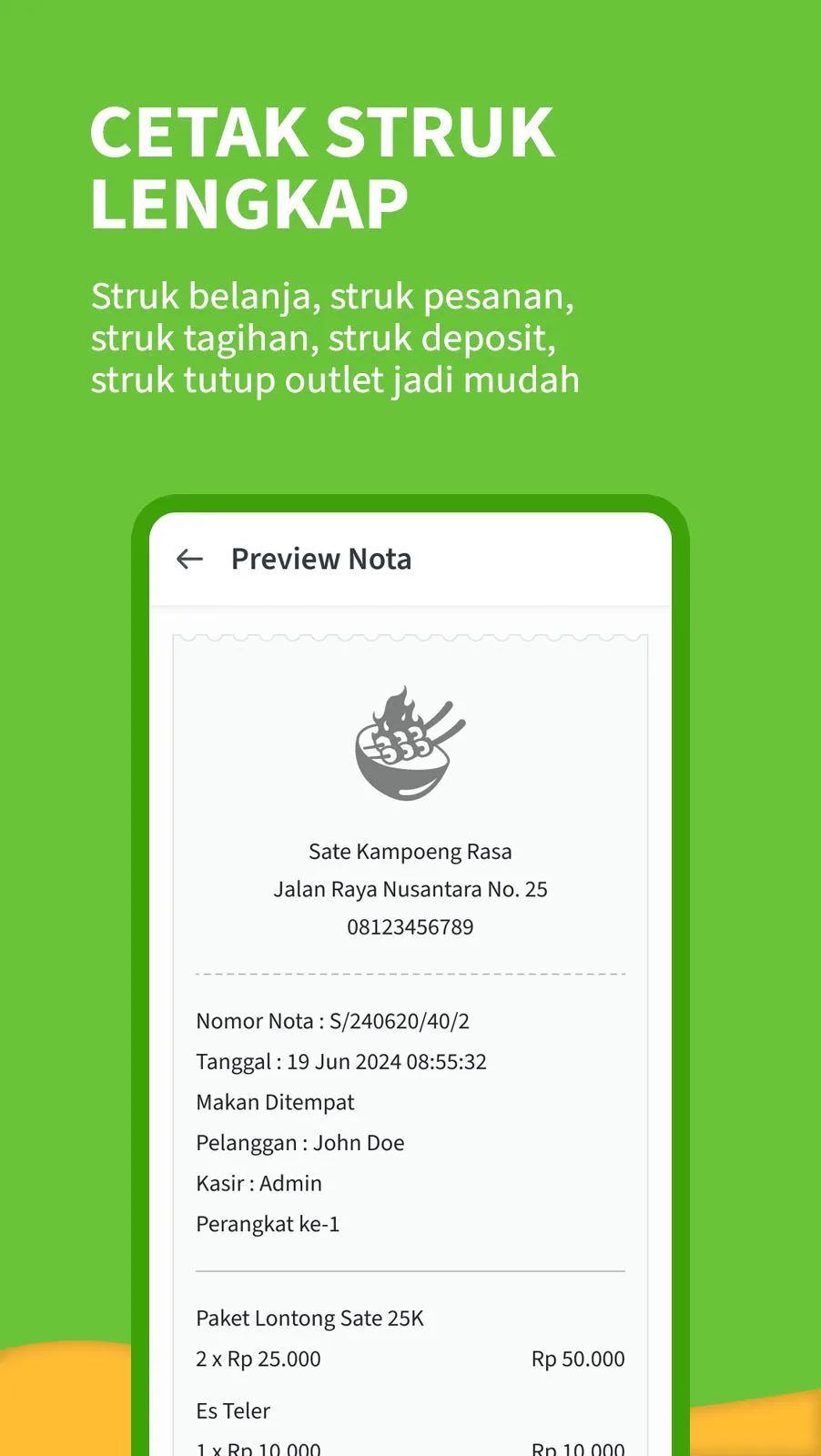 NutaPOS screenshot 2